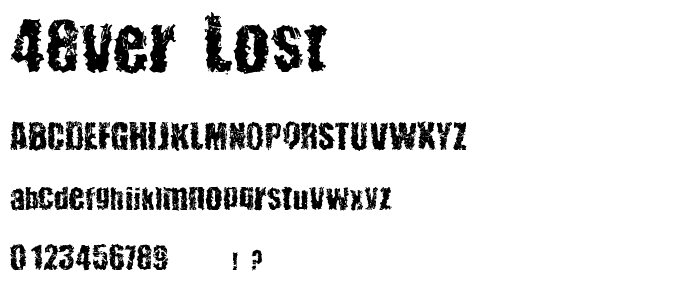 48ver lost font